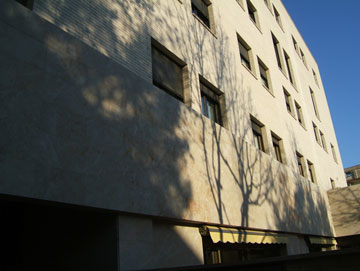 Detalle de la fachada